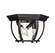 Three Light Outdoor Flush Mount in Black (446|M50059BK)