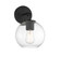 Moutd One Light Outdoor Wall Sconce in Matte Black (446|M50044BK)