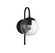 Moutd One Light Outdoor Wall Lantern in Matte Black (446|M50030BK)