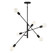 Six Light Chandelier in Matte Black (446|M10084MBK)