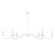 Six Light Chandelier in Bisque White (446|M100119BQW)