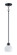 Coraline One Light Mini Pendant in Black (16|91270SWBK)