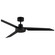 Ultra Slim 52'' Outdoor Ceiling Fan in Black (16|88807BK)