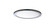 Wafer LED Flush Mount in Satin Nickel (16|58710WTSN)