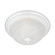 Essentials - 584x Three Light Flush Mount in White (16|5842MRWT)