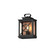 Yorktown VX One Light Outdoor Wall Sconce in Black/Aged Copper (16|40802CLACPBK)