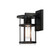 Clyde Vivex One Light Outdoor Wall Sconce in Black (16|40622CLBK)