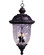 Carriage House VX Three Light Outdoor Hanging Lantern in Oriental Bronze (16|40428WGOB)