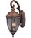 Knob Hill DC Three Light Outdoor Wall Lantern in Sienna (16|3466CDSE)