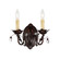 Elegante Two Light Wall Sconce in Oil Rubbed Bronze (16|2857OI)