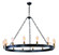 Noble 14 Light Chandelier in Black / Natural Aged Brass (16|26276BKNAB)