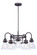 Seafarer Five Light Chandelier in Oil Rubbed Bronze (16|26117CDOI)