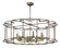 Helix Eight Light Chandelier in Bronze Fusion (16|24734BZF)