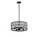 Madeline Four Light Pendant in Black (16|21815BCBK)