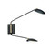 Scan LED Wall Sconce in Black / Satin Brass (16|21692BKSBR)