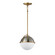 Duke One Light Pendant in Satin Nickel / Satin Brass (16|12411SWSNSBR)