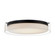 Duo LED Flush Mount in Black (16|12286CLSWBK)