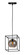 Fluid LED Pendant in Black / Polished Chrome (16|11367MSKBKPC)