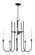 Tux Five Light Chandelier in Black (16|11285BK)