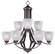 Axis Nine Light Chandelier in Oil Rubbed Bronze (16|11226FTOI)