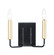 Sullivan Two Light Wall Sconce in Black / Gold (16|10252BKGLD)
