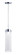 Scope LED Pendant in Polished Chrome (16|10194CLFTPC)