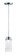 Scope LED Pendant in Polished Chrome (16|10192CLFTPC)