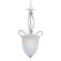 Basix Four Light Entry Foyer Pendant in Satin Nickel (16|10131FTSN)