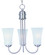 Logan Three Light Chandelier in Satin Nickel (16|10043FTSN)