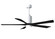 Patricia-5 60'' Ceiling Fan in Gloss White (101|PA5-WH-BK-60)