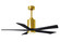 Patricia-5 52'' Ceiling Fan in Brushed Brass (101|PA5-BRBR-BK-52)
