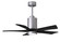 Patricia-5 42'' Ceiling Fan in Brushed Nickel (101|PA5-BN-BK-42)