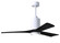 Patricia-3 52'' Ceiling Fan in Gloss White (101|PA3-WH-BK-52)