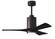 Patricia-3 42'' Ceiling Fan in Textured Bronze (101|PA3-TB-BK-42)
