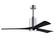 Patricia-3 60'' Ceiling Fan in Polished Chrome (101|PA3-CR-BK-60)