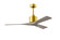Nan 52'' Ceiling Fan in Brushed Brass (101|NK-BRBR-GA-52)
