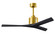 Mollywood 52'' Ceiling Fan in Brushed Brass (101|MW-BRBR-BK-52)