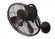 Laura 16'' Wall Fan in Textured Bronze (101|LL-TB)