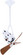Jarold Direcional 16'' Ceiling Fan in Gloss White (101|JD-WH-WD)