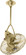 Jarold Direcional 13'' Ceiling Fan in Polished Brass (101|JD-PB-MTL)