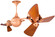 Italo Ventania Ceiling Fan in Brushed Copper (101|IV-BRCP-WD)