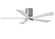 Irene-5HLK 52'' Ceiling Fan in Brushed Nickel (101|IR5HLK-BN-MWH-52)
