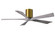 Irene-5H 52'' Ceiling Fan in Brushed Brass (101|IR5H-BRBR-BW-52)