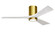 Irene-3HLK 52'' Ceiling Fan in Brushed Brass (101|IR3HLK-BRBR-MWH-52)