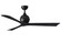 Irene-3 60'' Ceiling Fan in Matte Black (101|IR3-BK-BK-60)