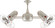 Duplo-Dinamico Ceiling Fan in Brushed Nickel (101|DD-BN-MTL-DAMP)
