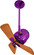 Bianca Direcional 16'' Ceiling Fan in Ametista (101|BD-LTPURPLE-WD)