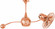 Brisa 2000 40'' Ceiling Fan in Polished Copper (101|B2K-CP-MTL)
