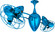 Ar Ruthiane Ceiling Fan in Agua Marinha (101|AR-LTBLUE-MTL)