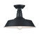 Scacchi One Light Flush Mount in Dark Grey (423|X58303DG)